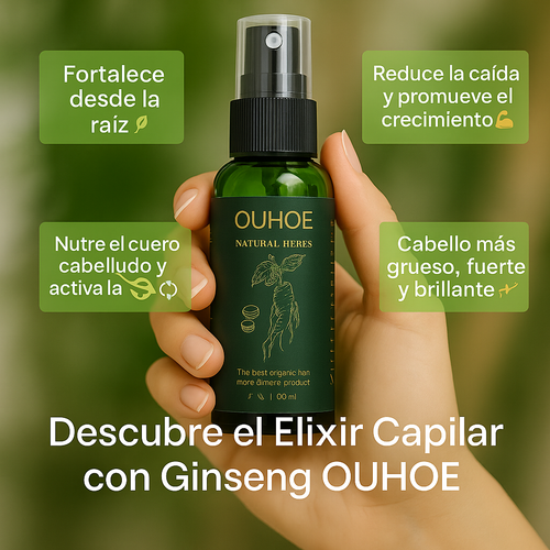ELIXIR CAPILAR-DETÉN LA CAÍDA DEL CABELLO HOY!