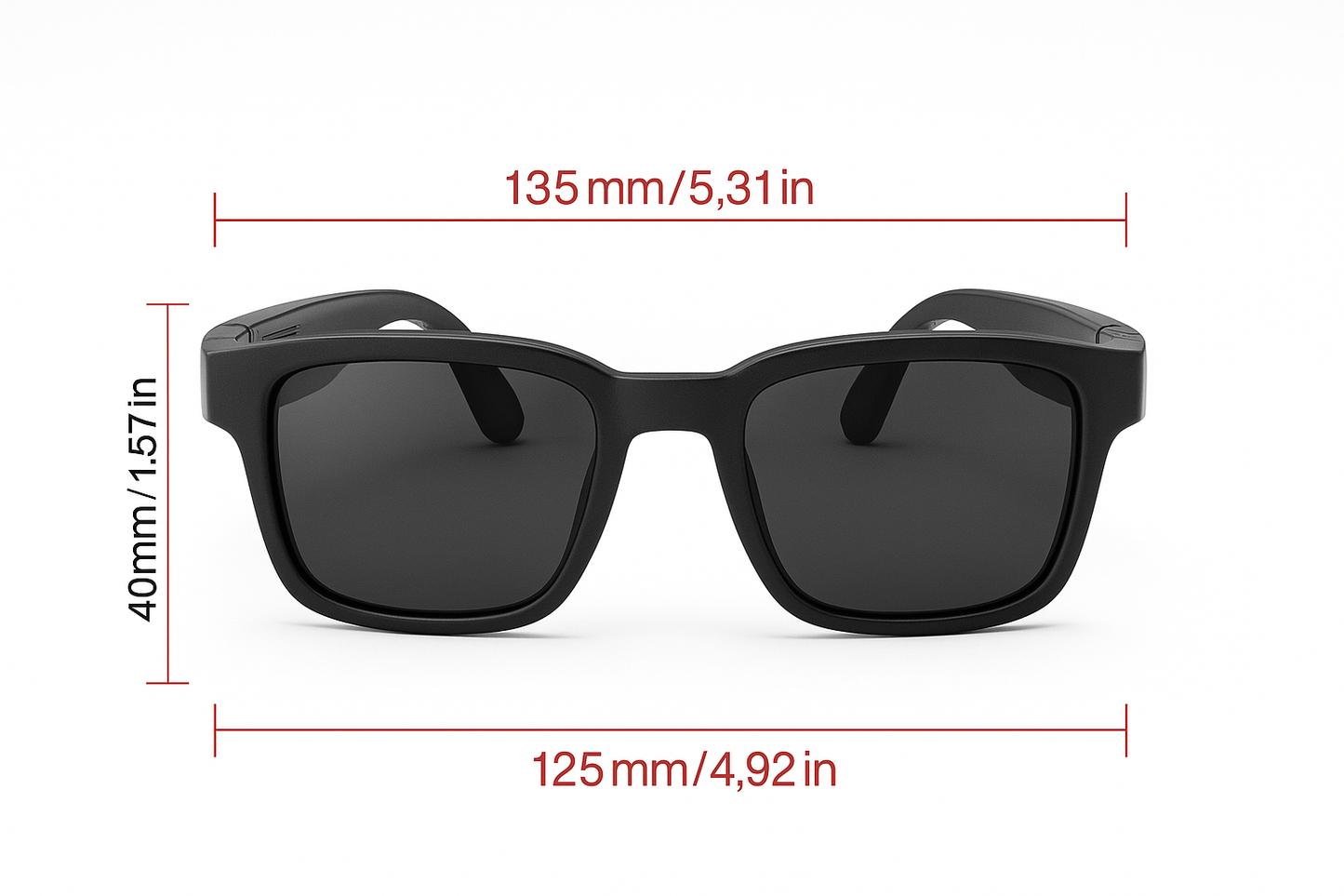 🕶️ SmartGlass 5.3™ – Gafas Inteligentes con Audio Inalámbrico