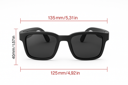 🕶️ SmartGlass 5.3™ – Gafas Inteligentes con Audio Inalámbrico