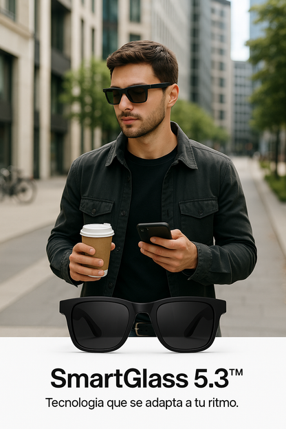 🕶️ SmartGlass 5.3™ – Gafas Inteligentes con Audio Inalámbrico