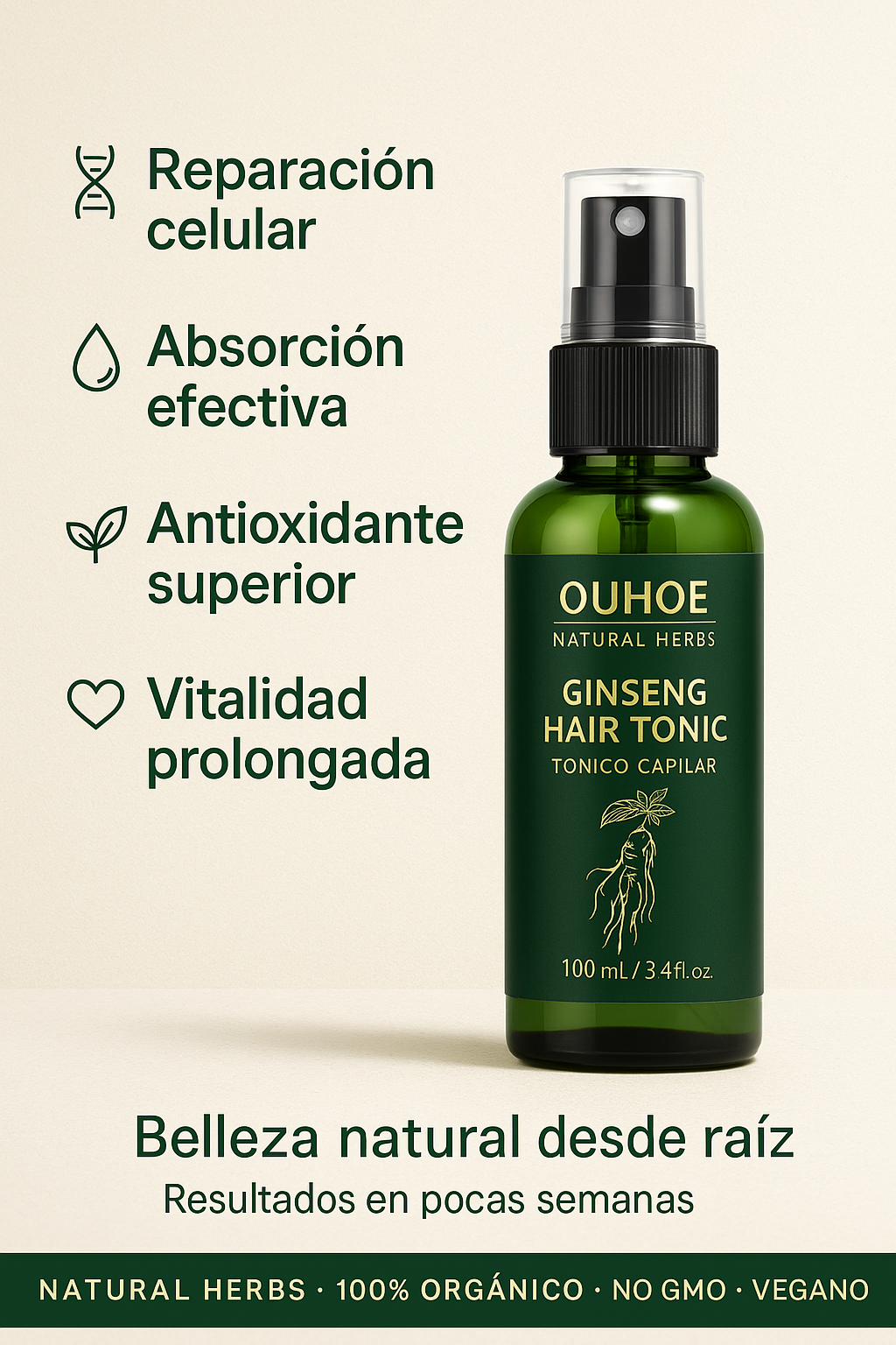 ELIXIR CAPILAR-DETÉN LA CAÍDA DEL CABELLO HOY!